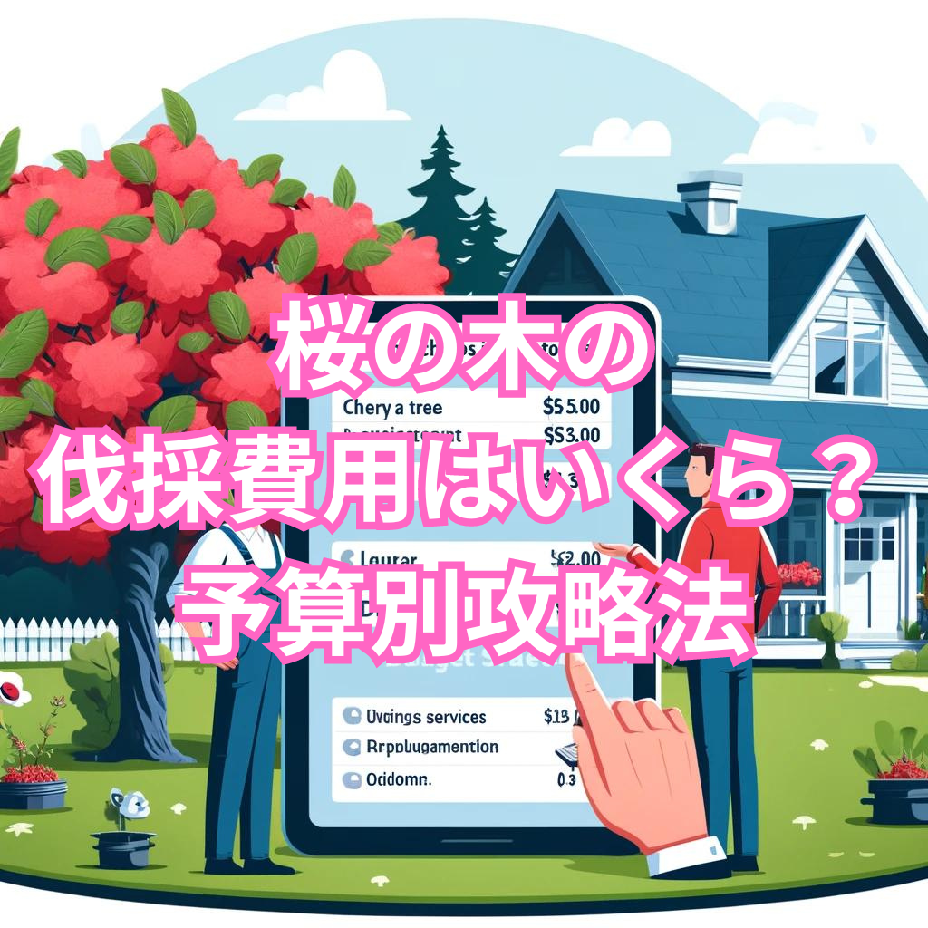 桜の木の伐採費用はいくら？予算別攻略法