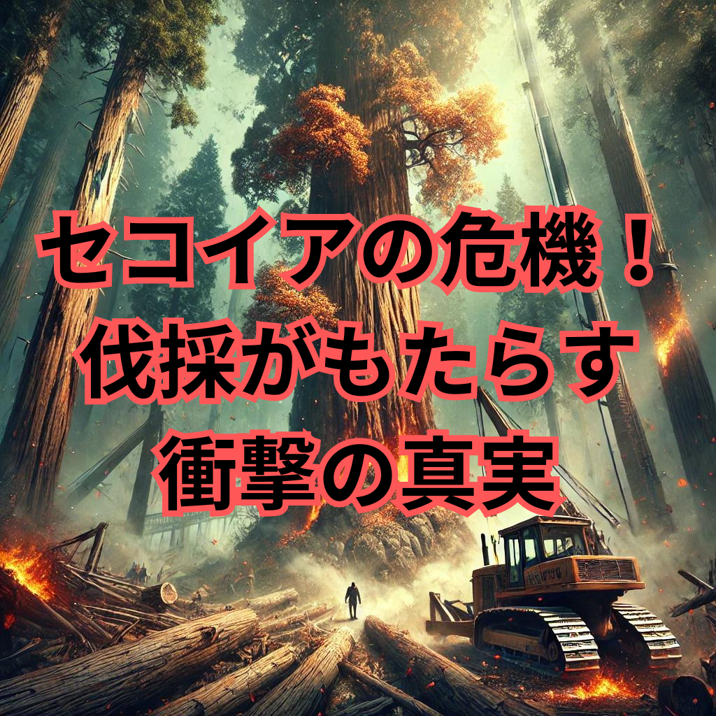 セコイアの危機！伐採がもたらす衝撃の真実