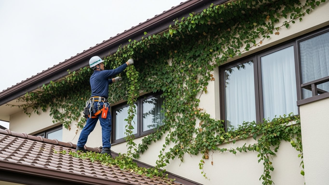 尼崎市 蔦取り：ENISIA兵庫店の蔦取りレポート