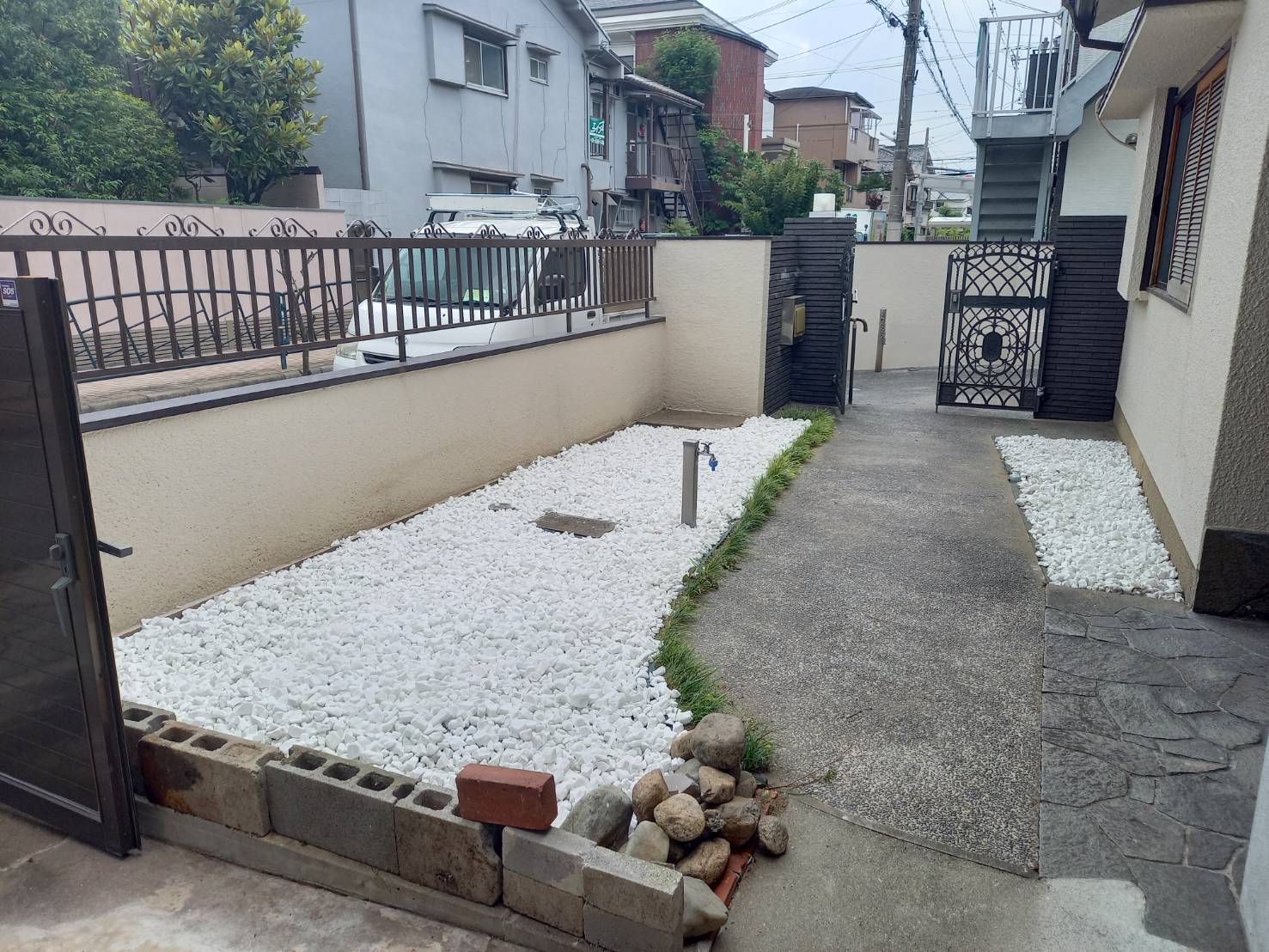 大阪市 砂利：株式会社ENISIAの砂利作業レポート