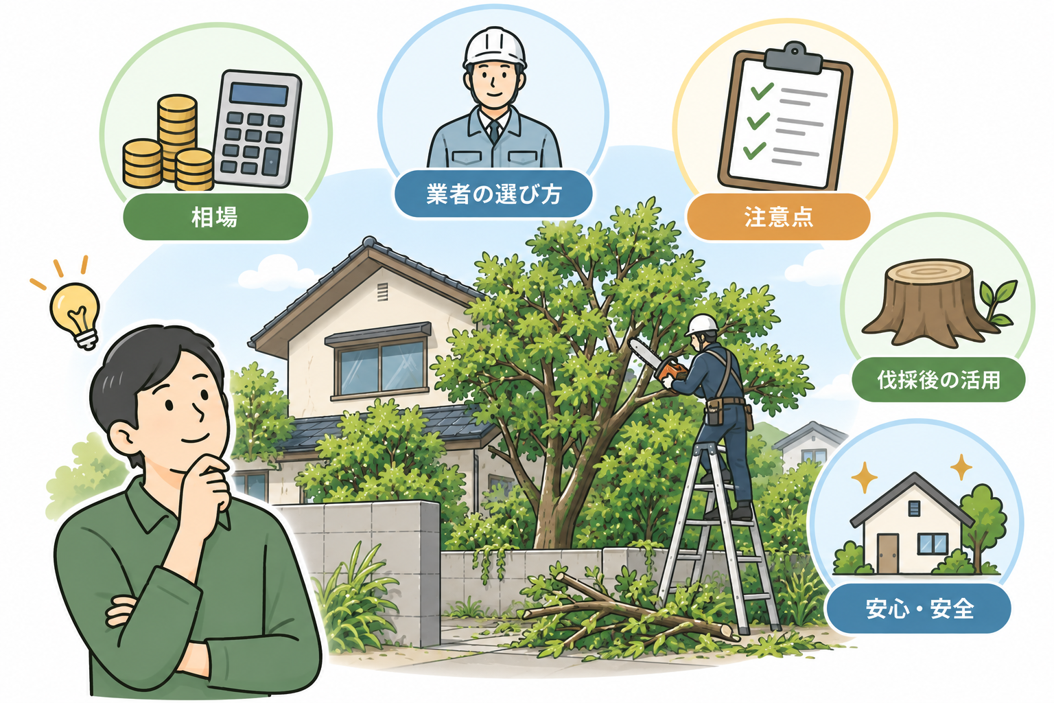 空き家伐採で失敗しないために｜相場・選び方・注意点を5分で解決